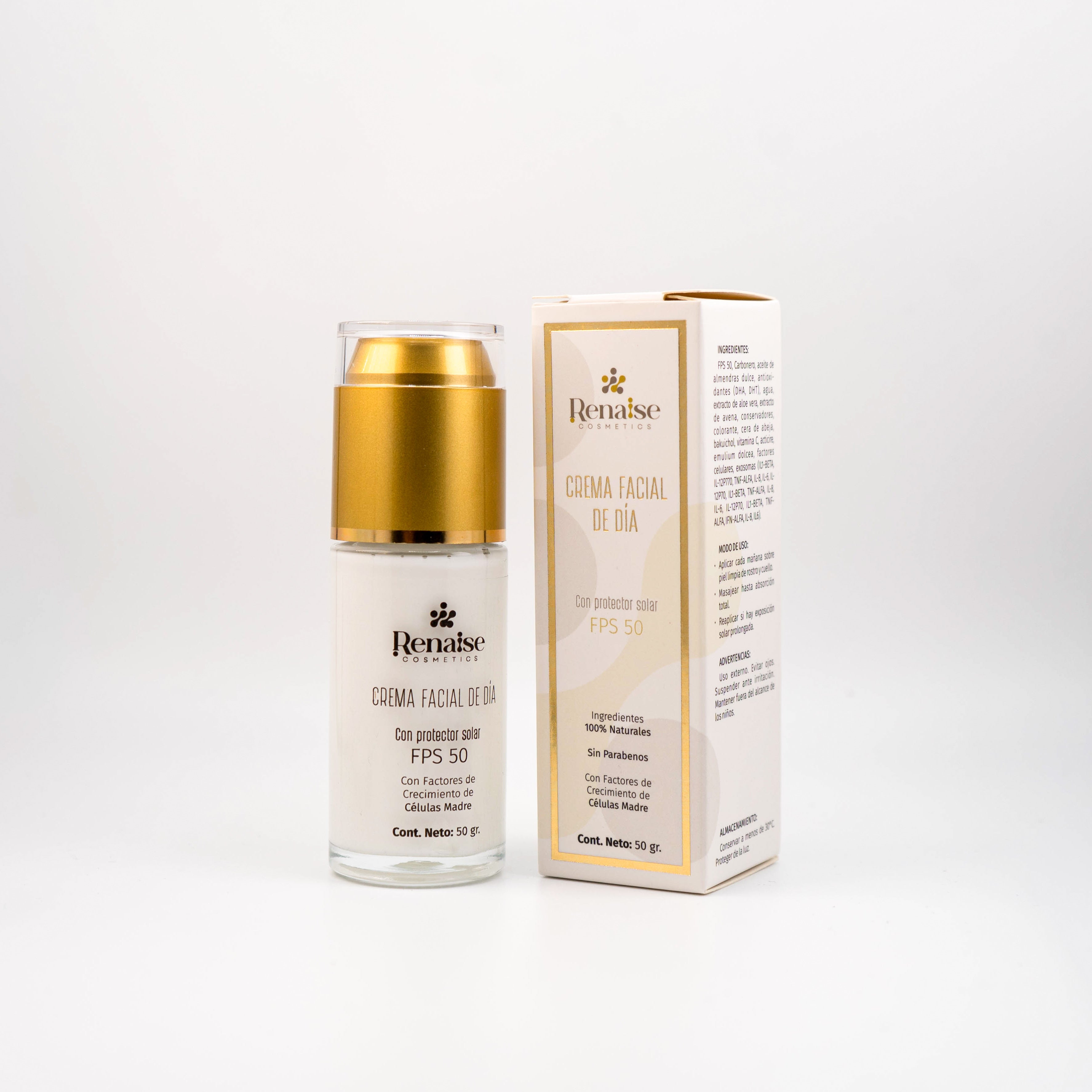 CREMA FACIAL DE DÍA FPS 50